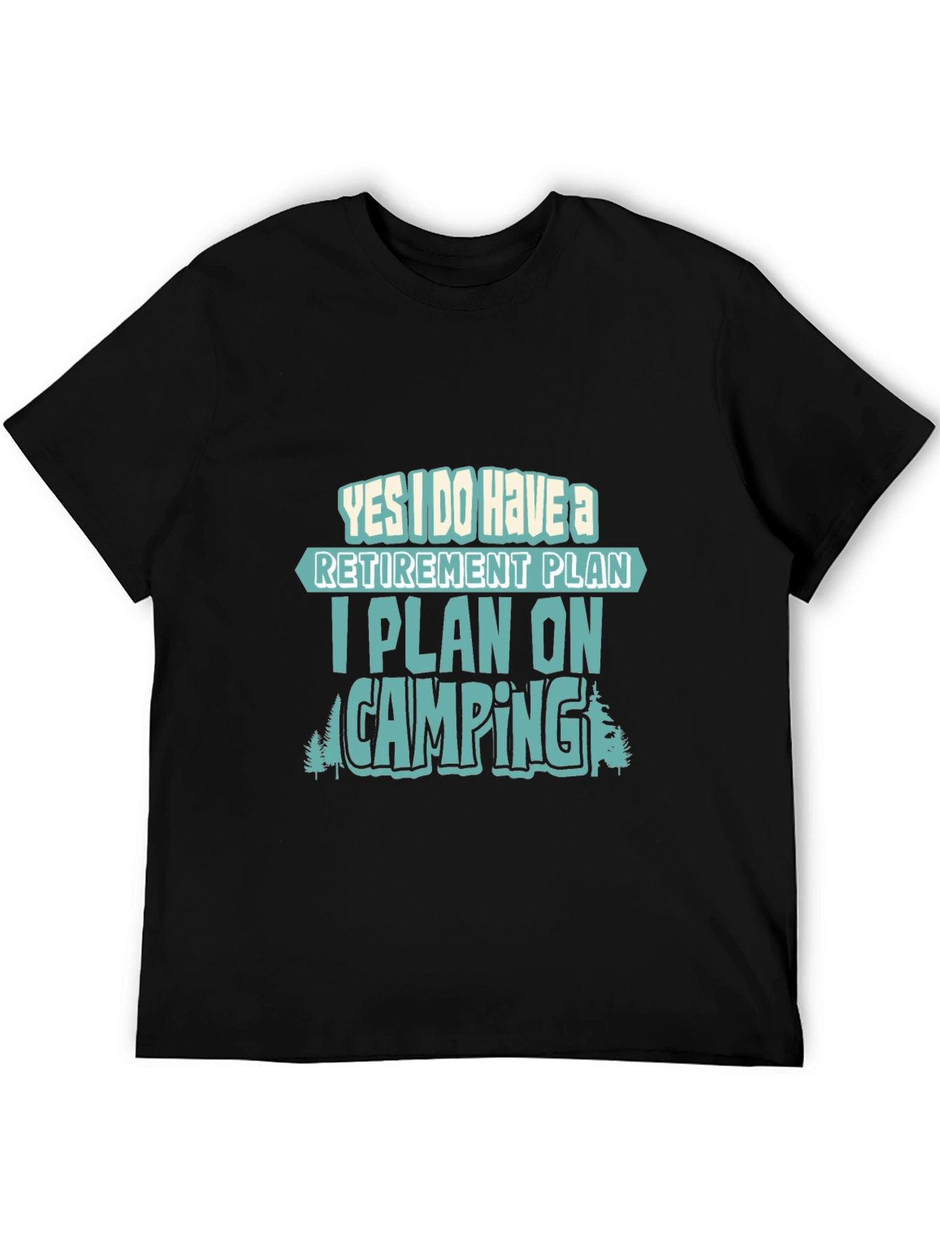 Retirement Plan Camping T-Shirt