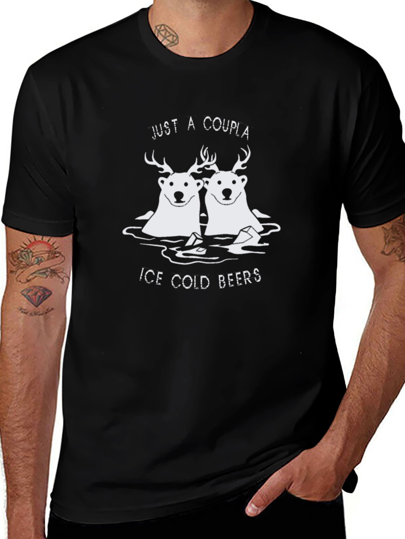 Ice Cold Beers Graphic T-Shirt