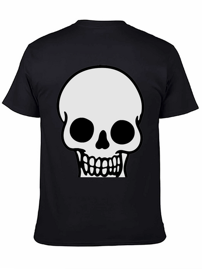 Skull Graphic T-Shirt - Classic Halloween Tee