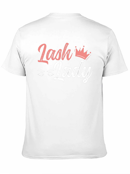 Lash Lady T-Shirt - Stylish Eyelash Tech Apparel
