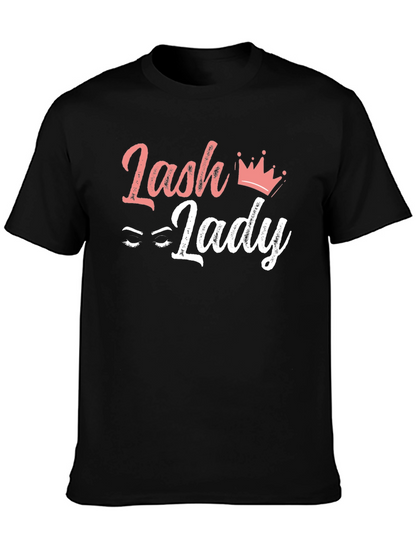 Lash Lady T-Shirt - Stylish Eyelash Tech Apparel