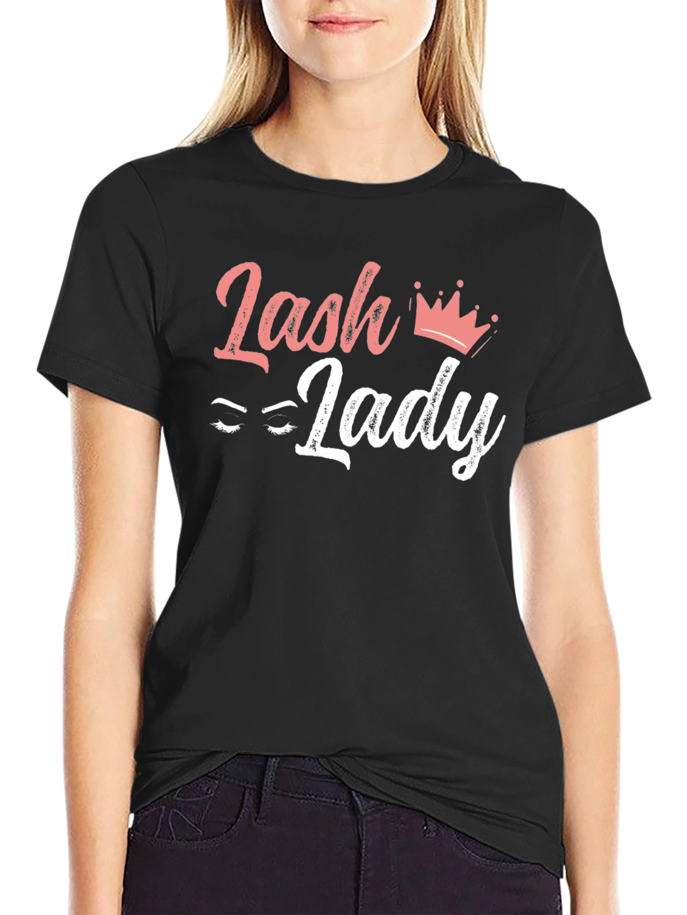 Lash Lady T-Shirt - Stylish Eyelash Tech Apparel