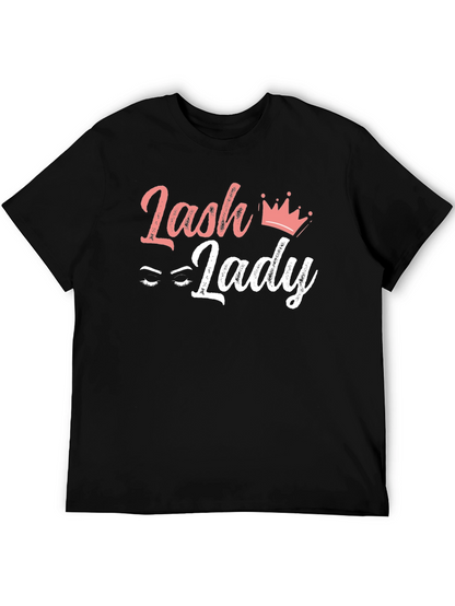 Lash Lady T-Shirt - Stylish Eyelash Tech Apparel