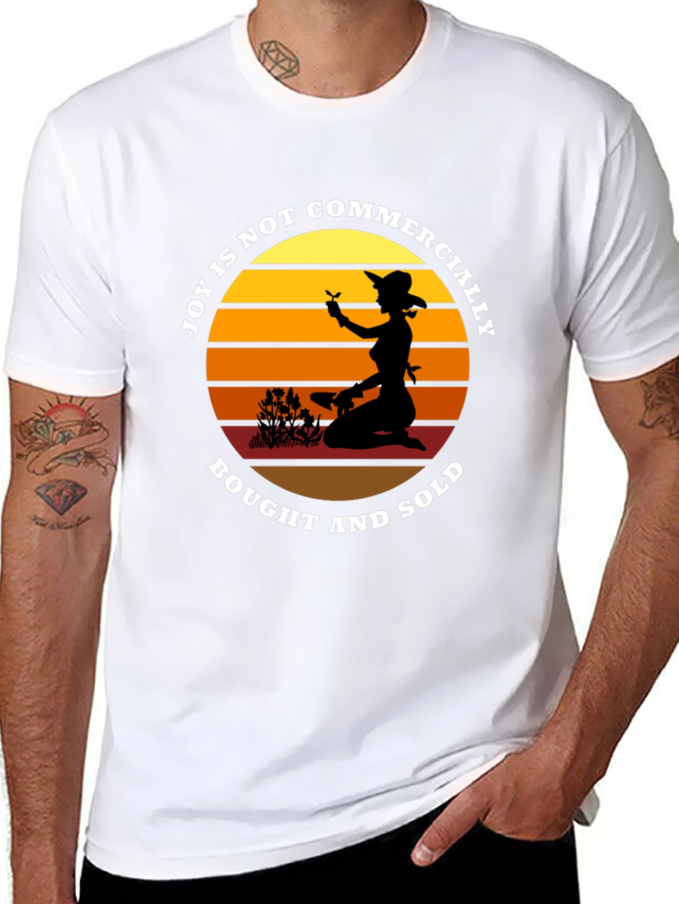 Joy is Not Commercially Bought and Sold T-Shirt