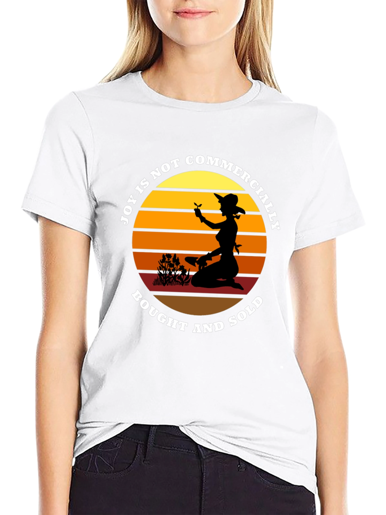 Joy is Not Commercially Bought and Sold T-Shirt