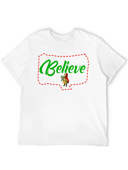 Believe Christmas Holiday T-Shirt