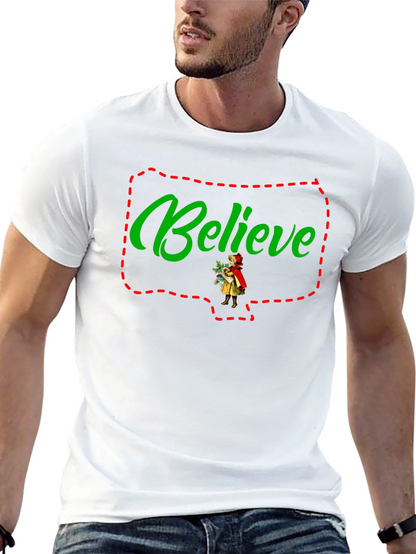 Believe Christmas Holiday T-Shirt