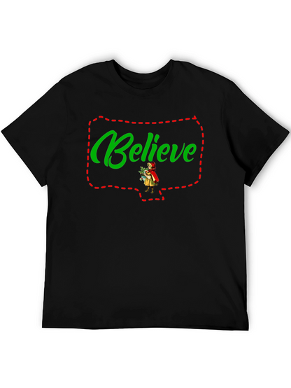 Believe Christmas Holiday T-Shirt