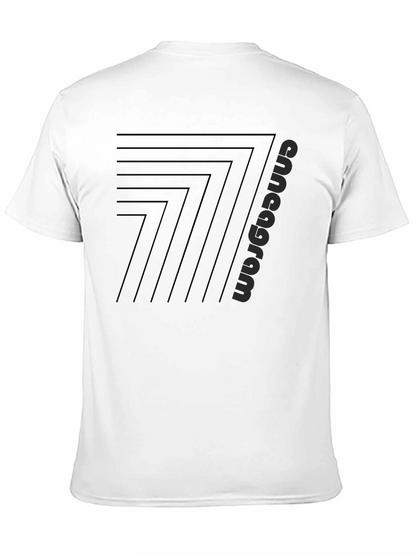 Enneagram Design Black T-Shirt