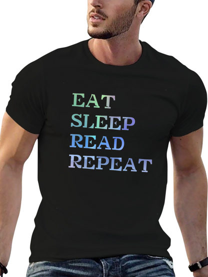 Eat Sleep Read Repeat T-Shirt