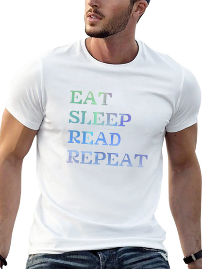 Eat Sleep Read Repeat T-Shirt