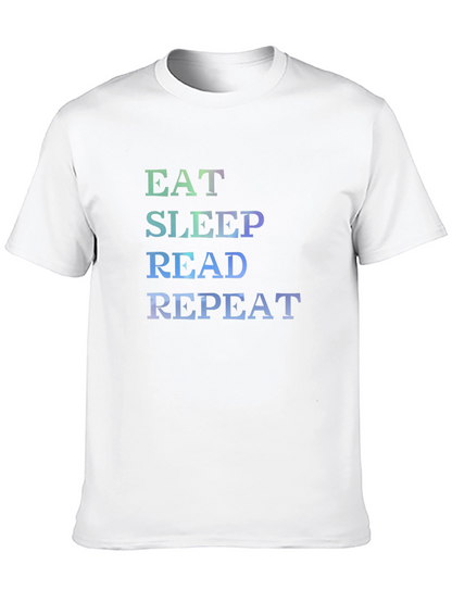 Eat Sleep Read Repeat T-Shirt