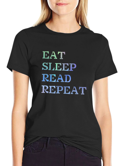 Eat Sleep Read Repeat T-Shirt
