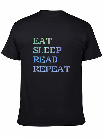 Eat Sleep Read Repeat T-Shirt