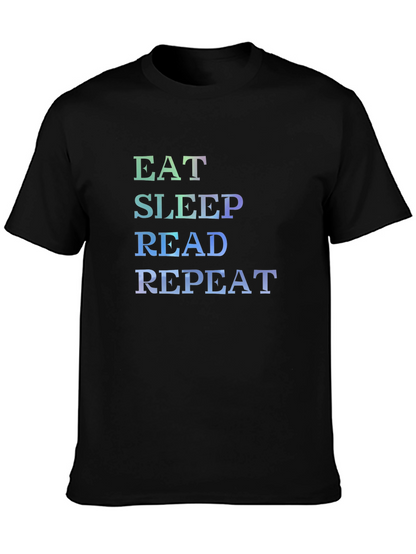 Eat Sleep Read Repeat T-Shirt