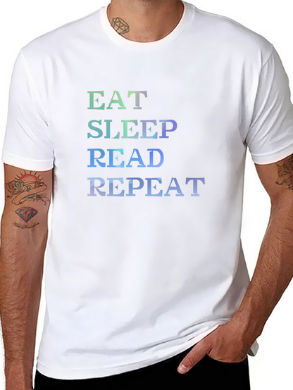 Eat Sleep Read Repeat T-Shirt