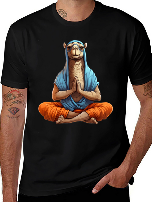 Meditating Camel T-Shirt - Funny Yoga Tee