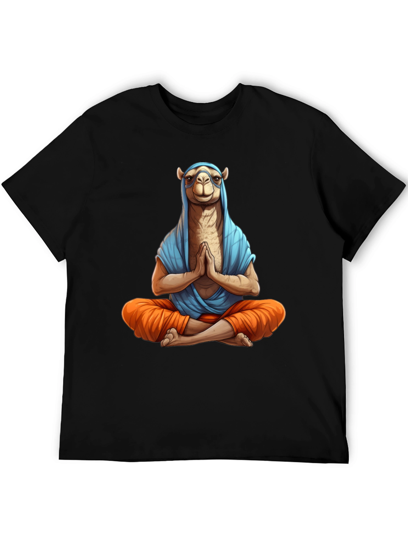 Meditating Camel T-Shirt - Funny Yoga Tee