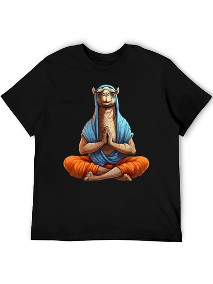 Meditating Camel T-Shirt - Funny Yoga Tee