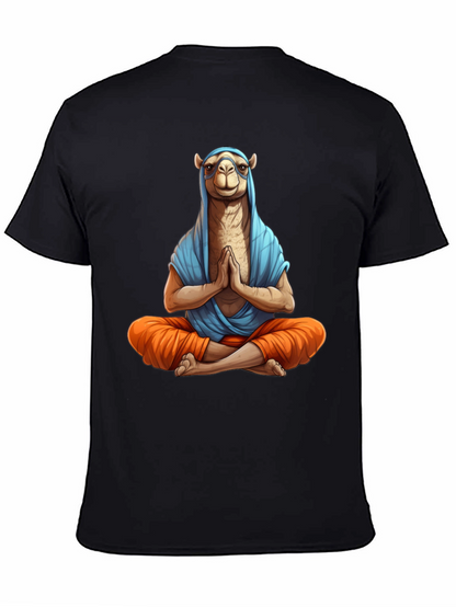 Meditating Camel T-Shirt - Funny Yoga Tee