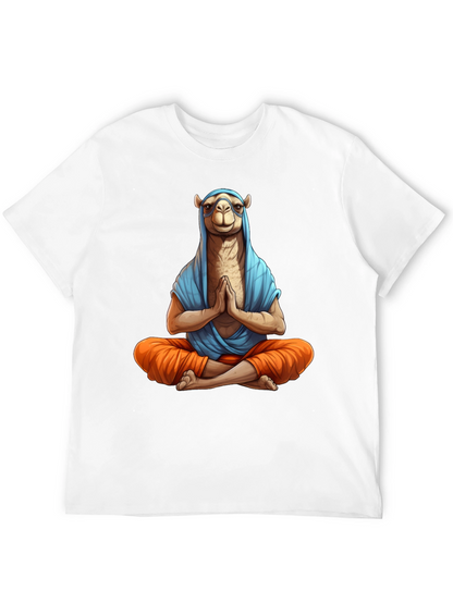 Meditating Camel T-Shirt - Funny Yoga Tee