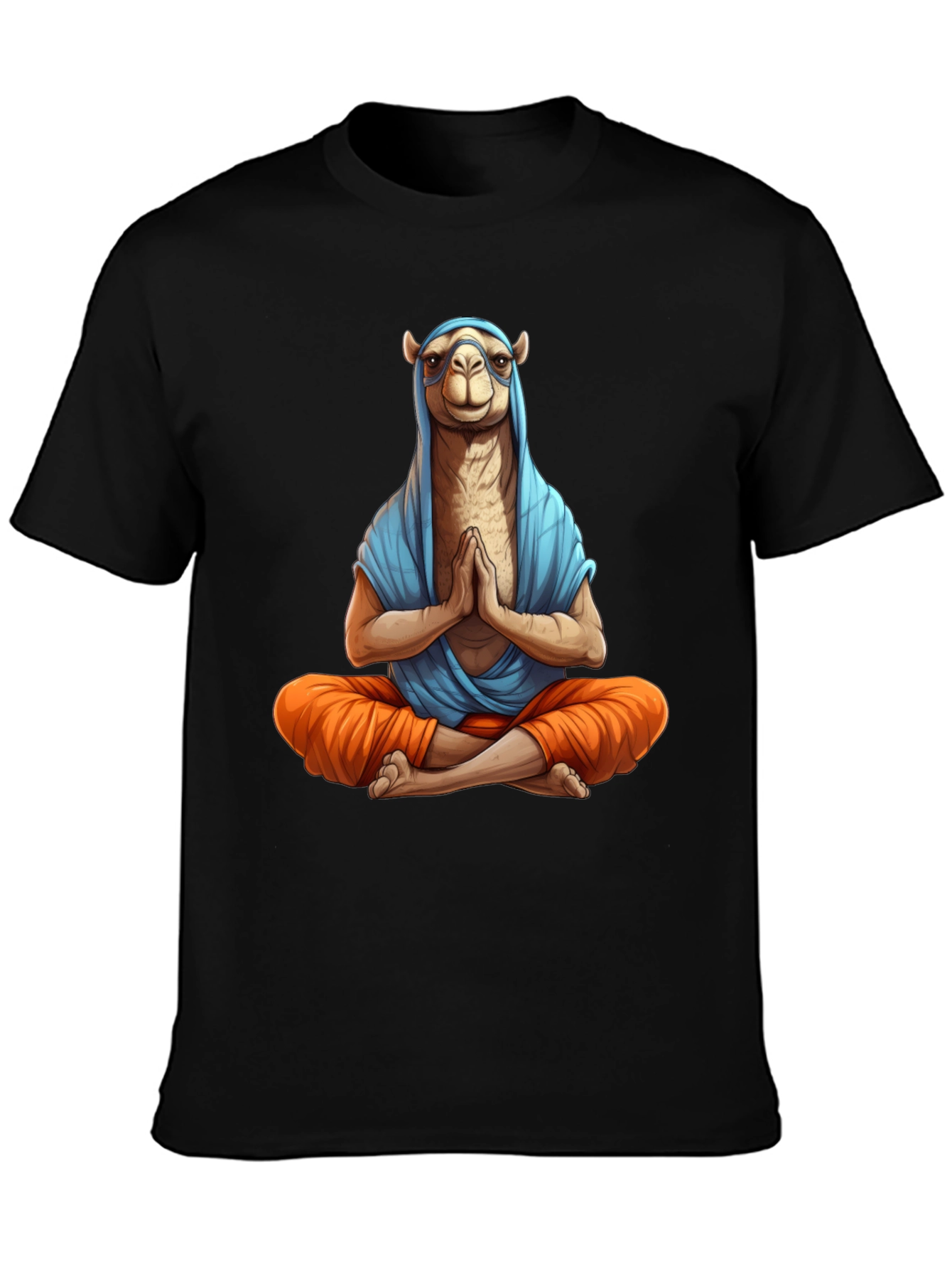 Meditating Camel T-Shirt - Funny Yoga Tee