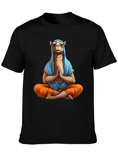 Meditating Camel T-Shirt - Funny Yoga Tee