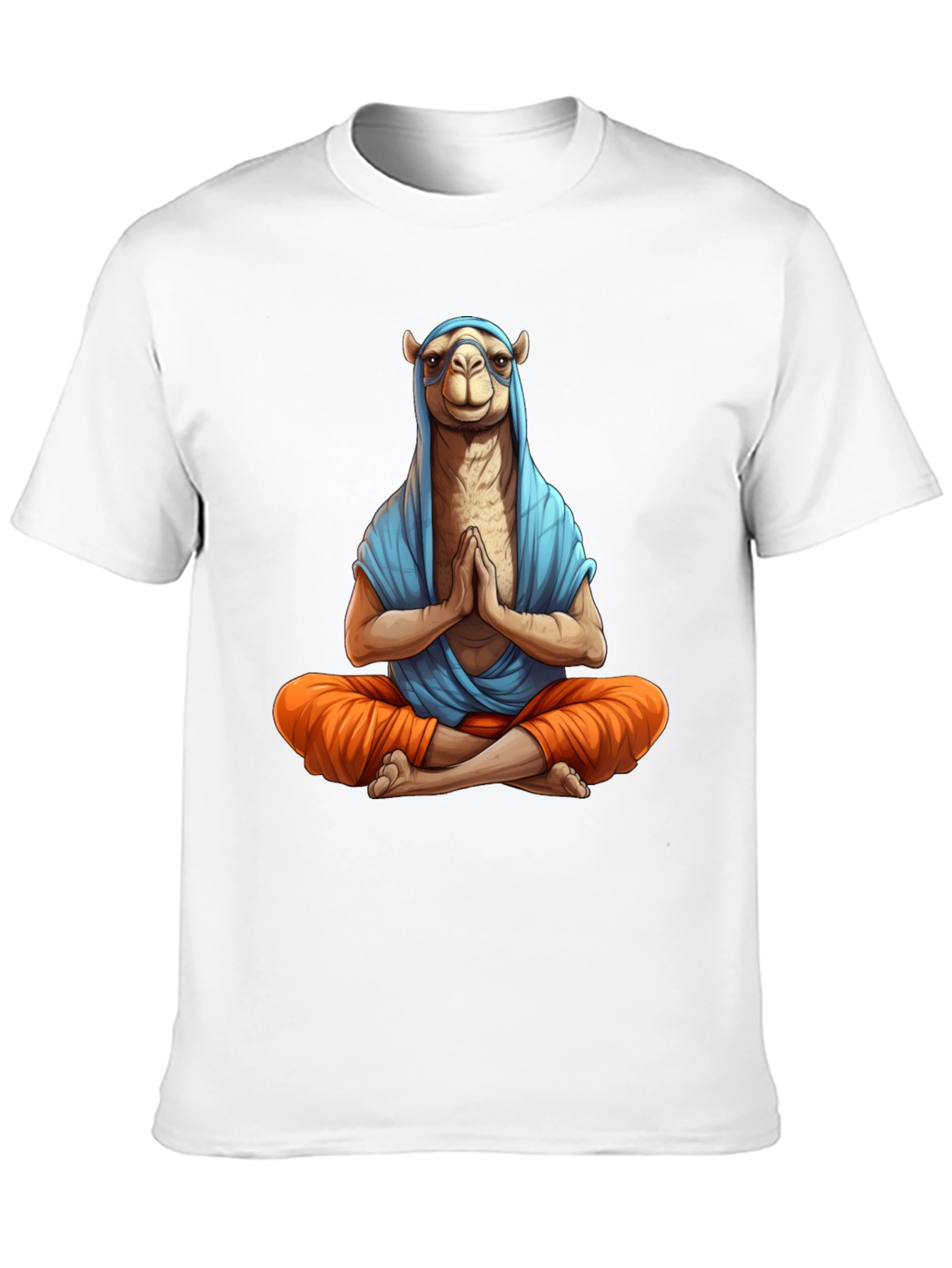 Meditating Camel T-Shirt - Funny Yoga Tee