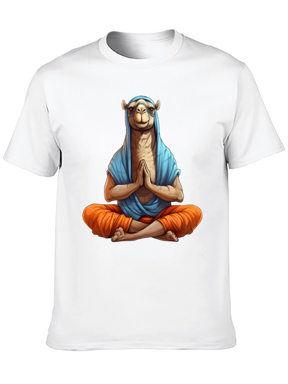 Meditating Camel T-Shirt - Funny Yoga Tee