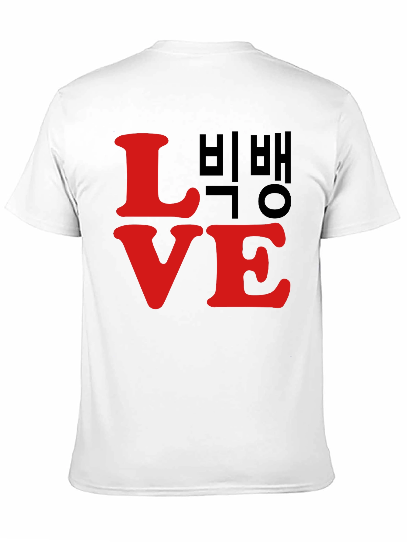 LOVE Bigbang T-Shirt Black Cotton Graphic Tee