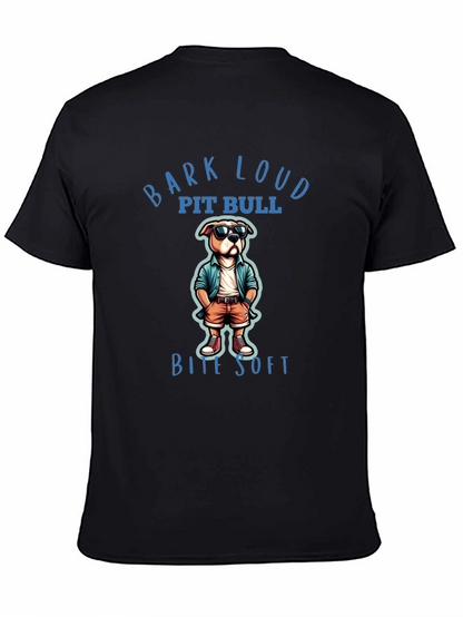 Bark Loud Pit Bull Bite Soft T-Shirt