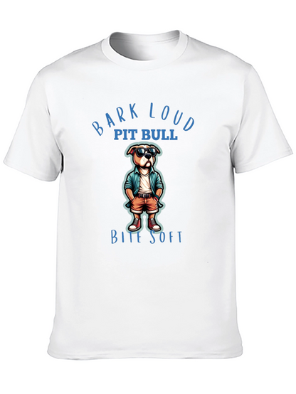 Bark Loud Pit Bull Bite Soft T-Shirt