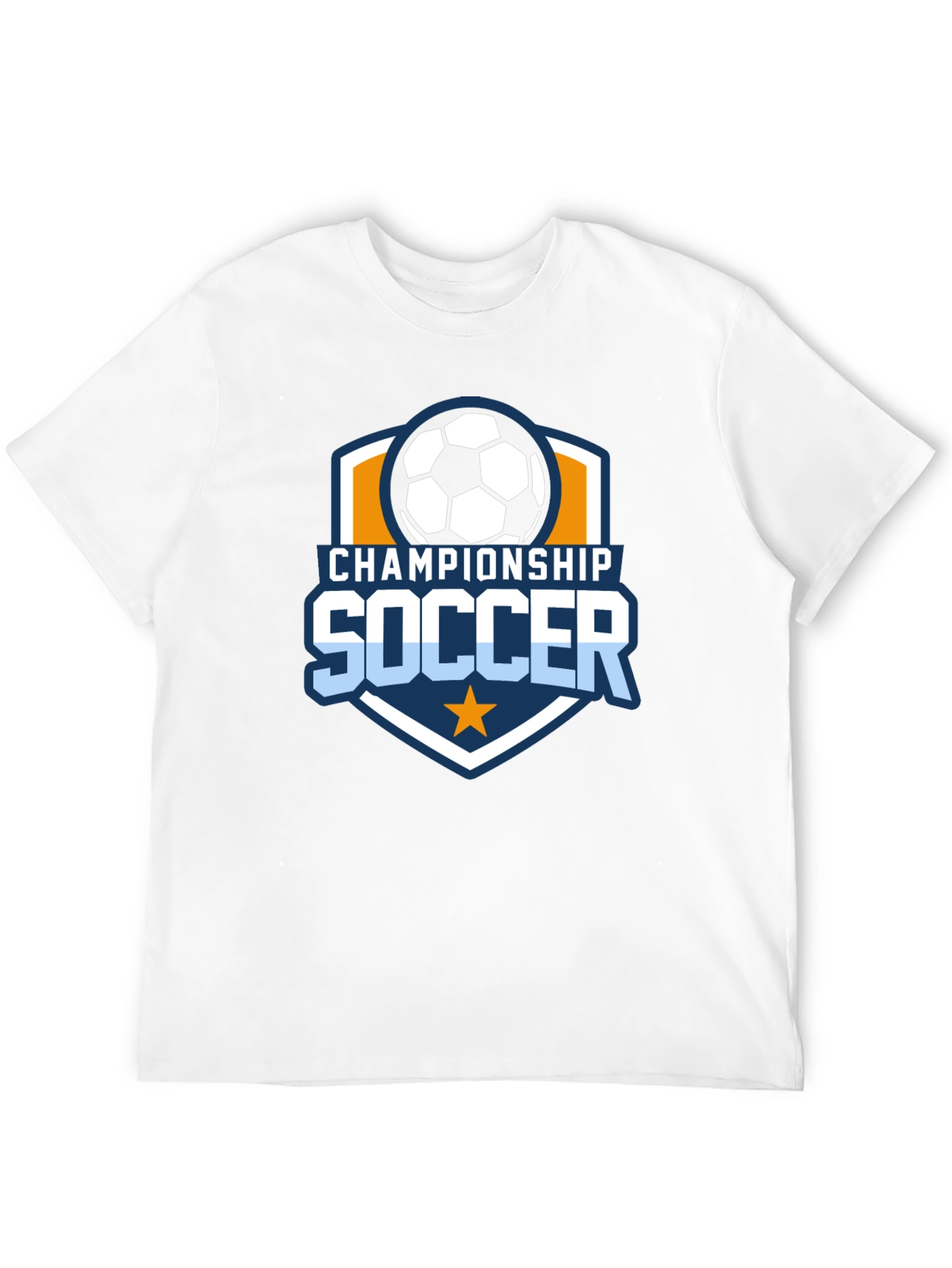 Championship Soccer Black T-Shirt