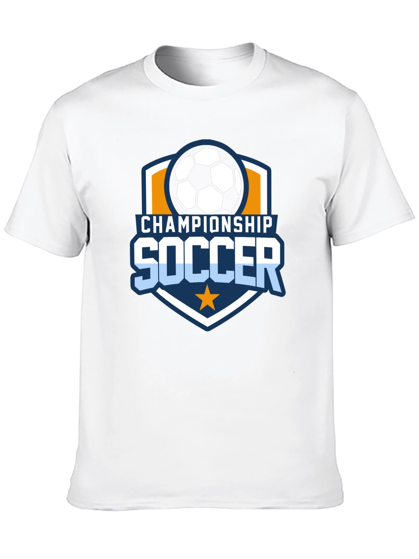 Championship Soccer Black T-Shirt