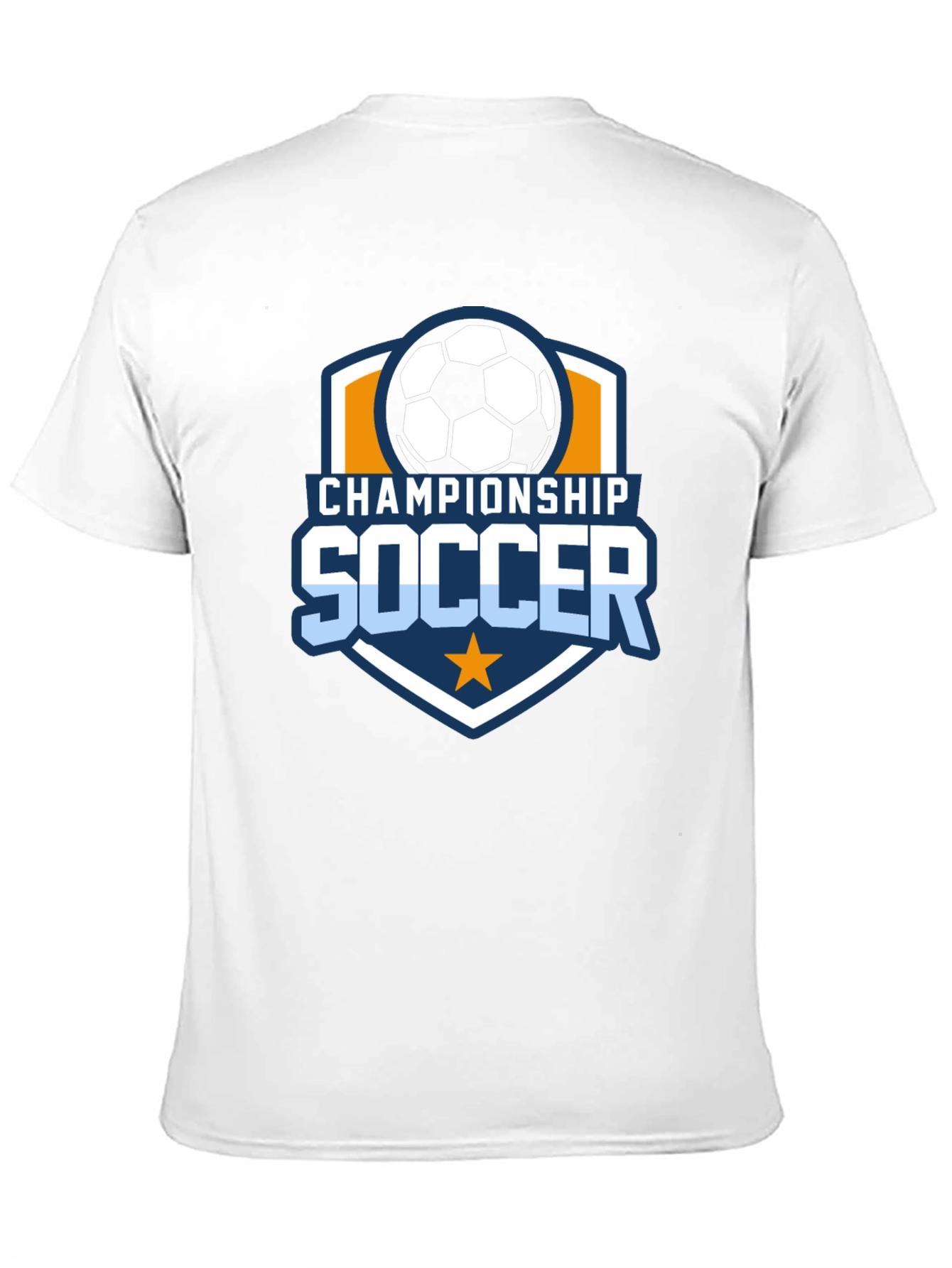 Championship Soccer Black T-Shirt