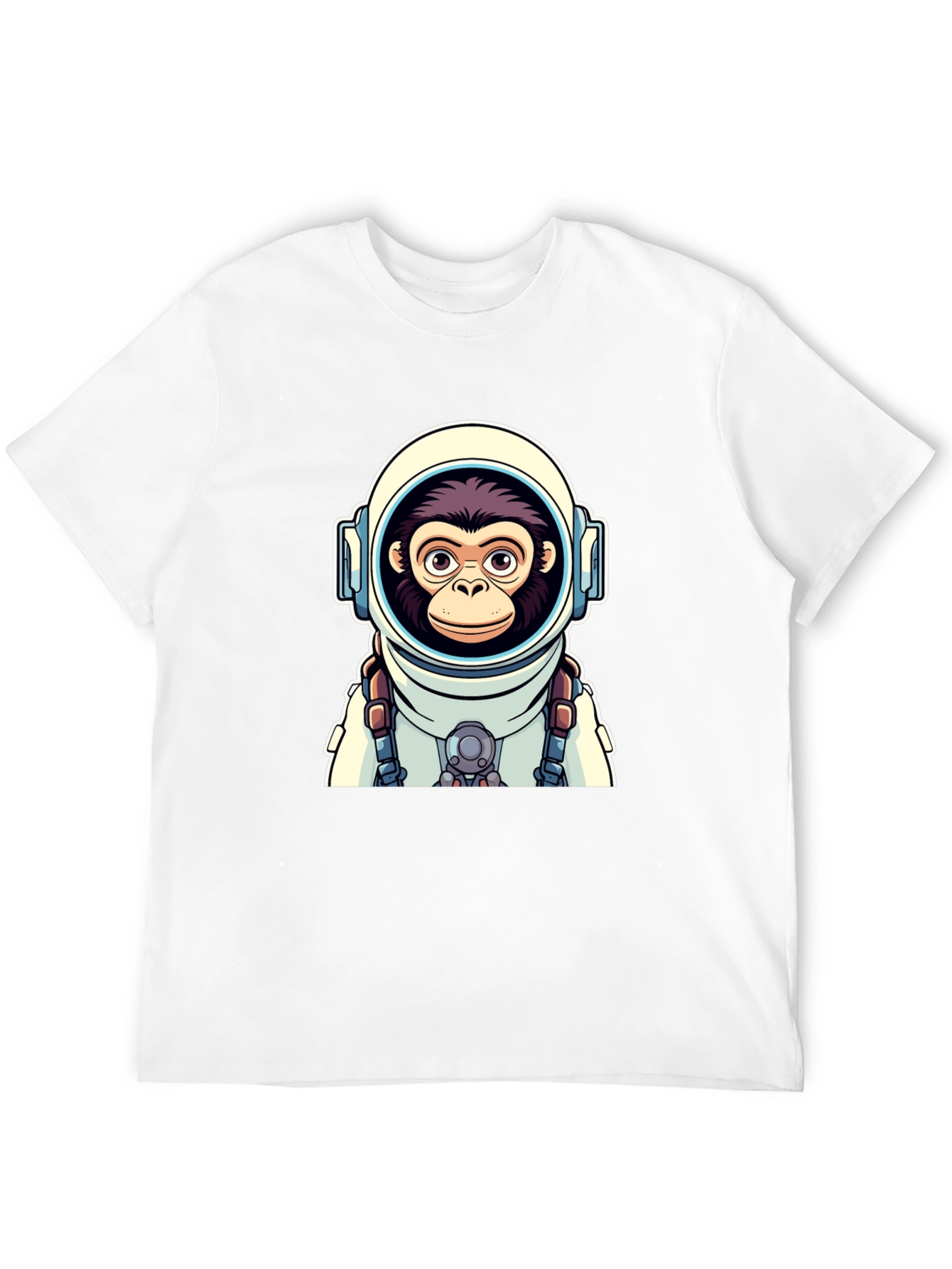 Astro-Monkey Graphic Tee - Black