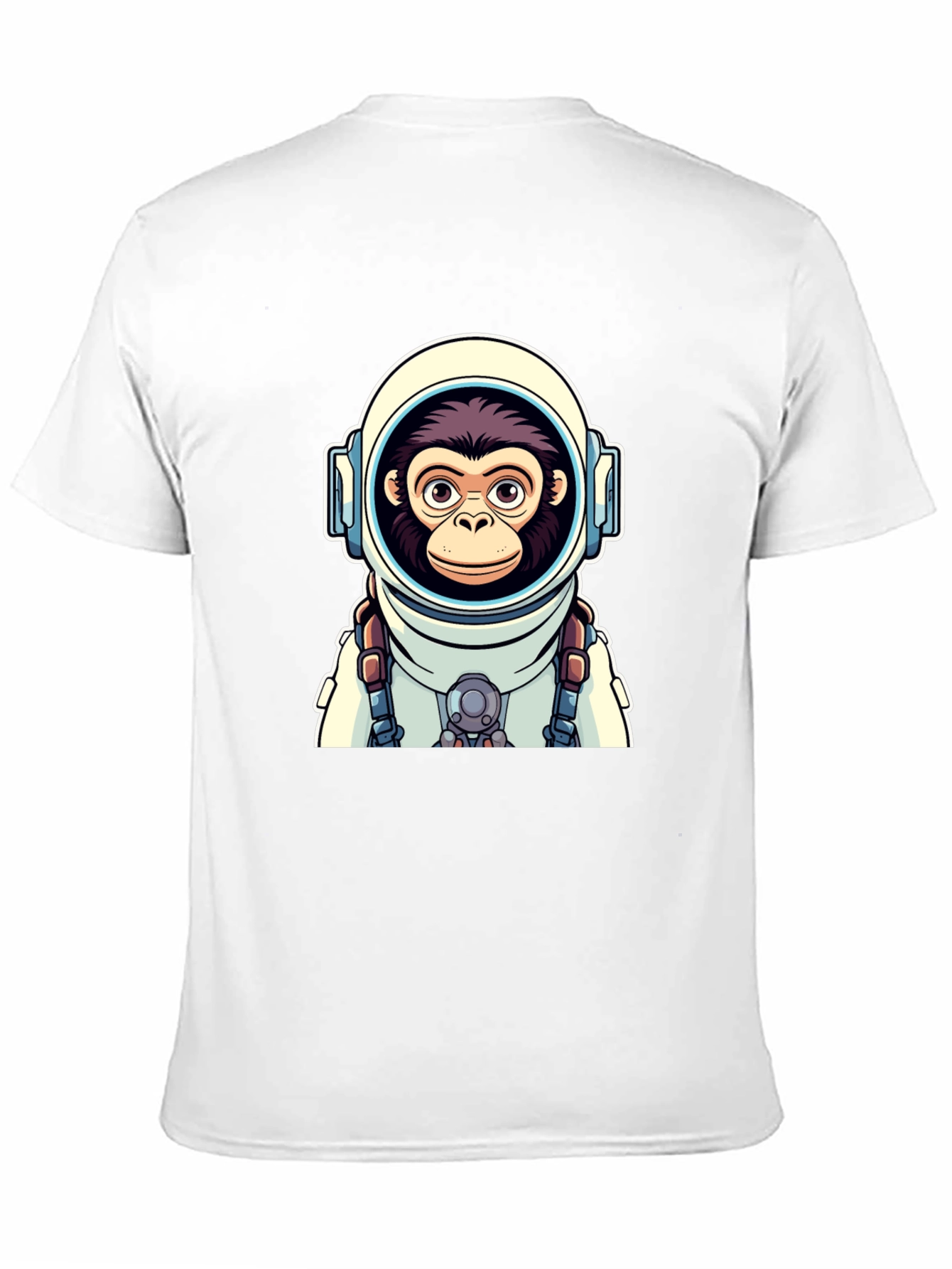 Astro-Monkey Graphic Tee - Black