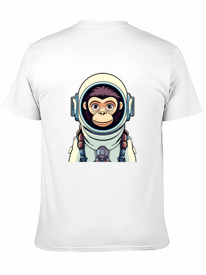 Astro-Monkey Graphic Tee - Black