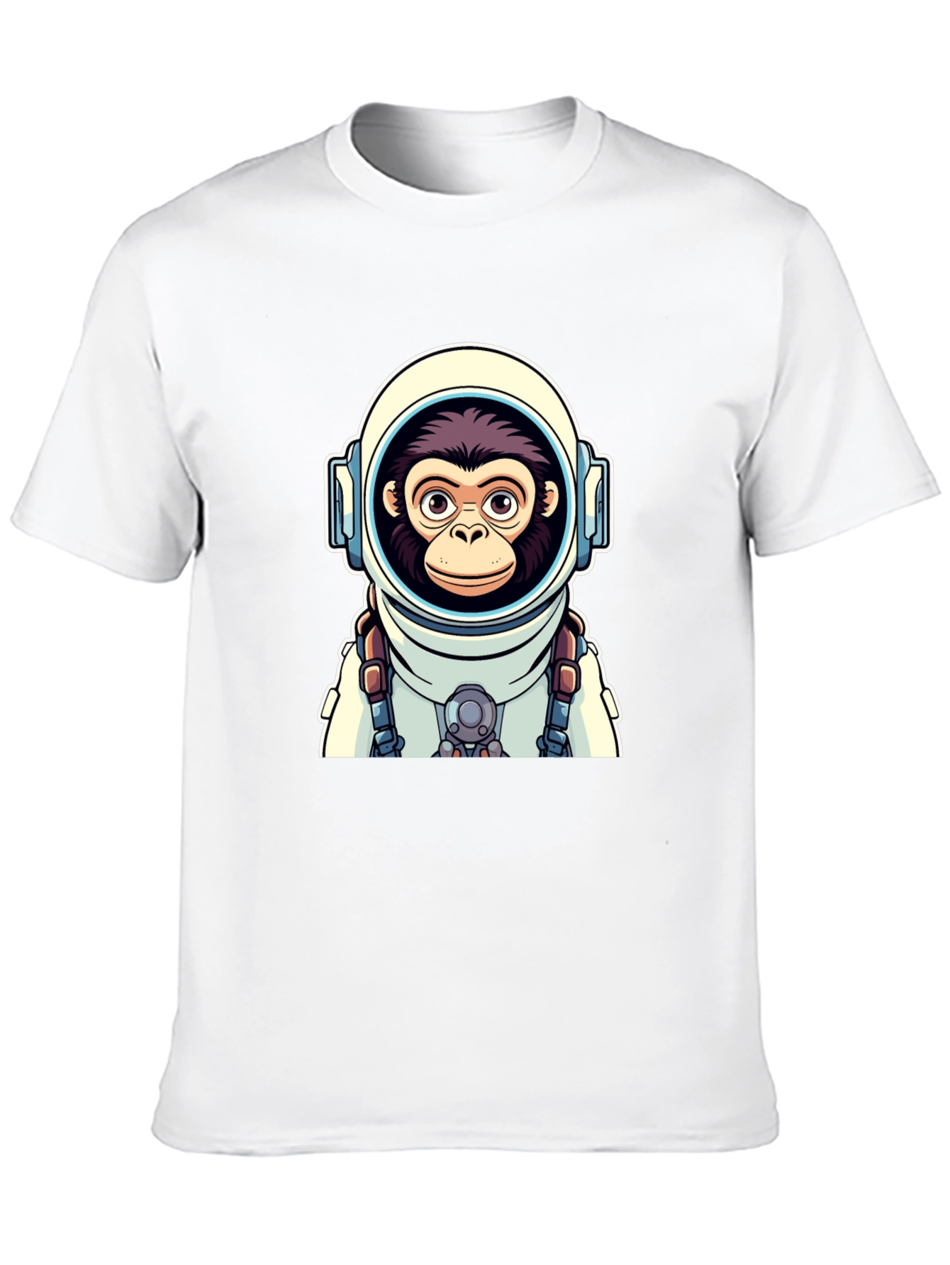 Astro-Monkey Graphic Tee - Black