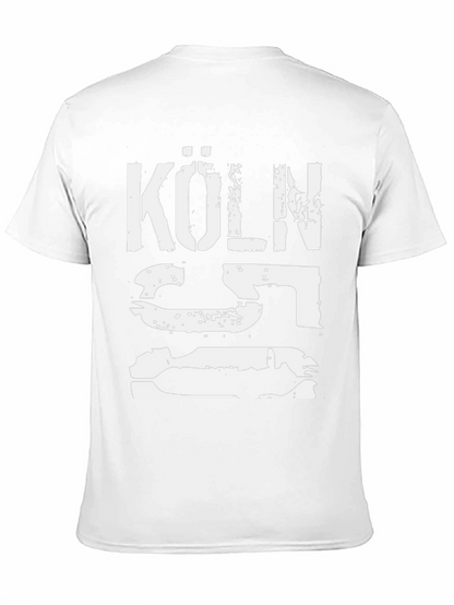 Köln T-Shirt - Distressed Graphic Print
