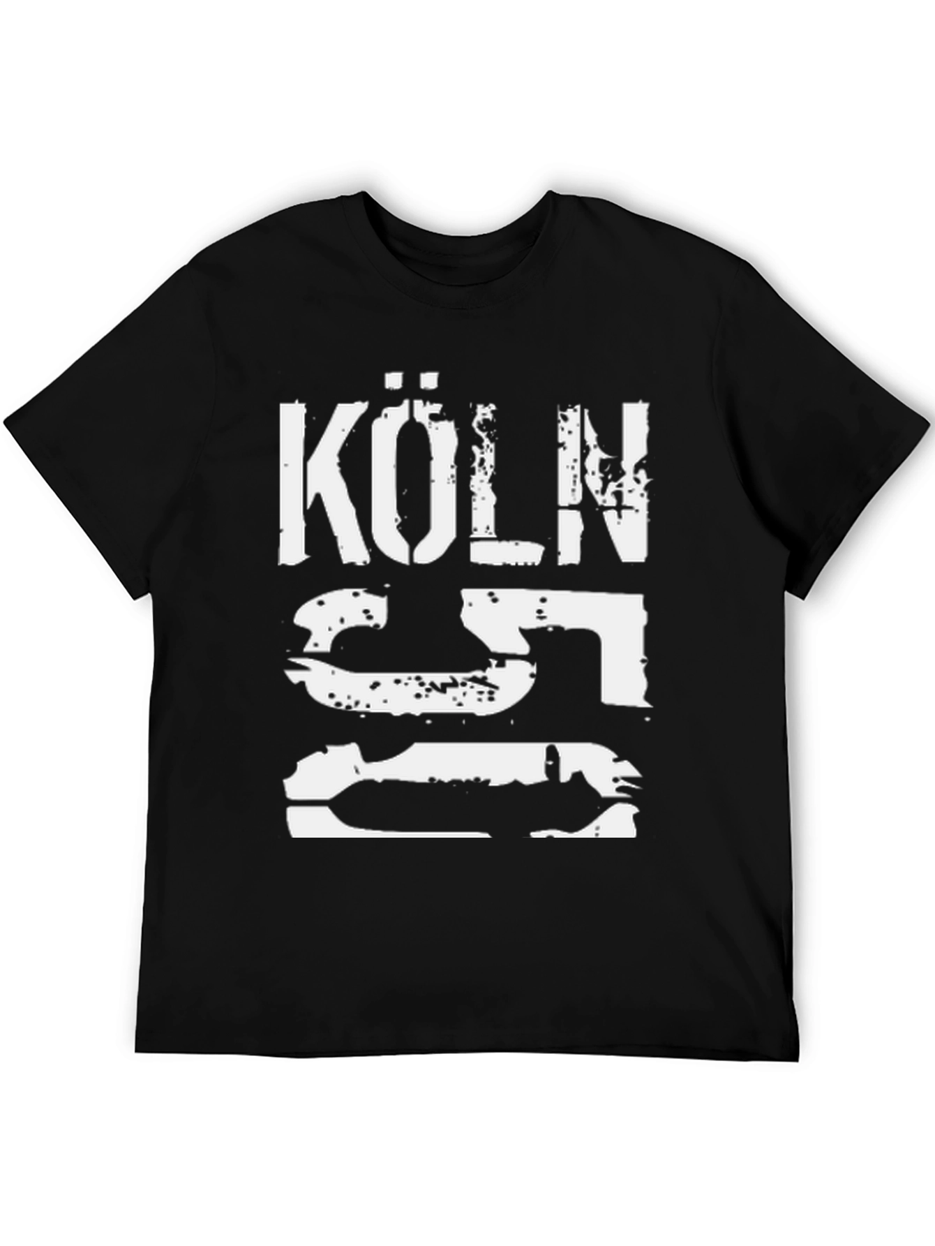 Köln T-Shirt - Distressed Graphic Print