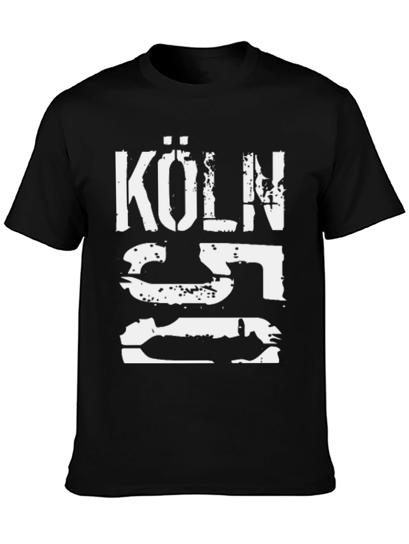 Köln T-Shirt - Distressed Graphic Print