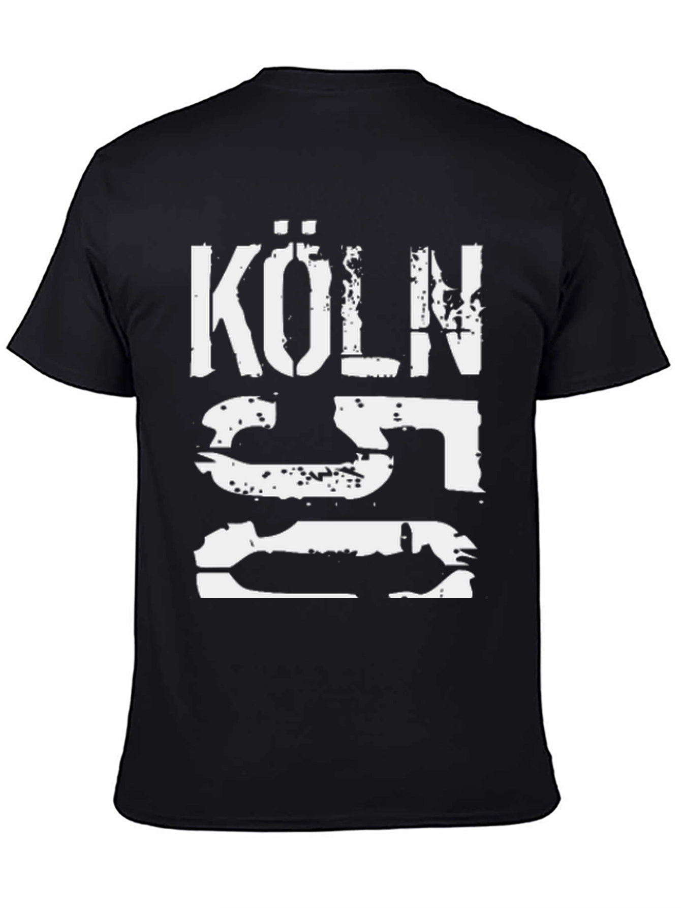 Köln T-Shirt - Distressed Graphic Print