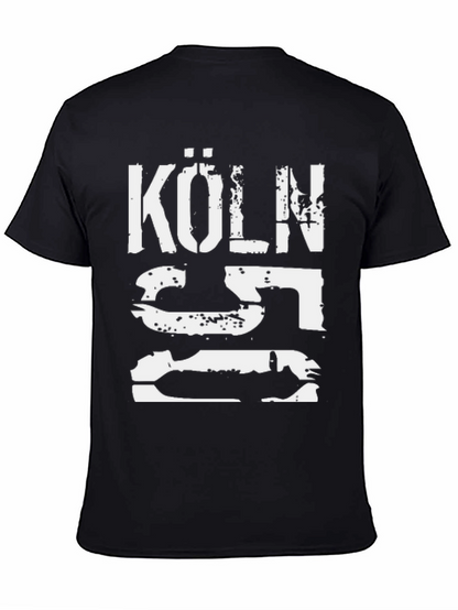 Köln T-Shirt - Distressed Graphic Print
