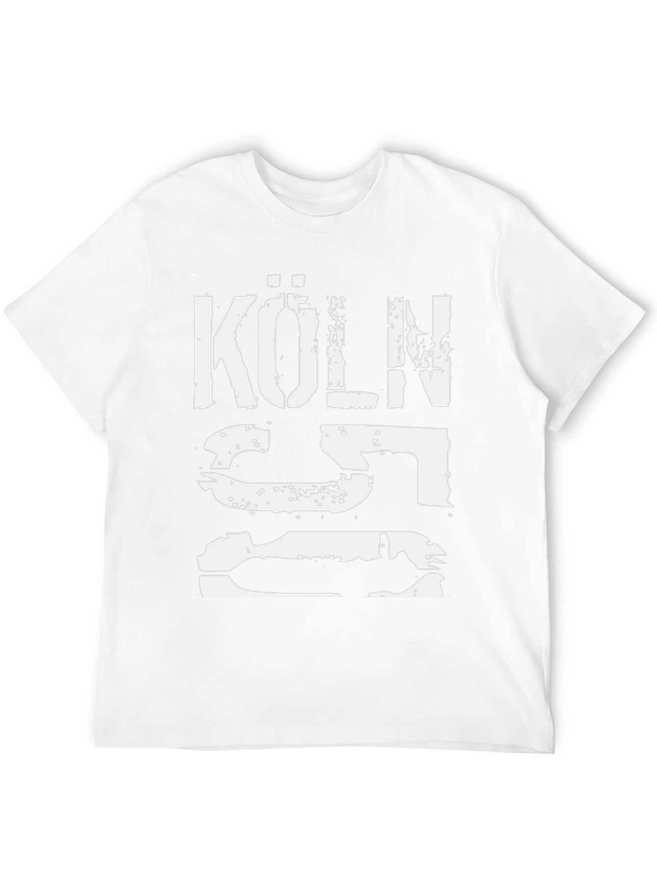 Köln T-Shirt - Distressed Graphic Print