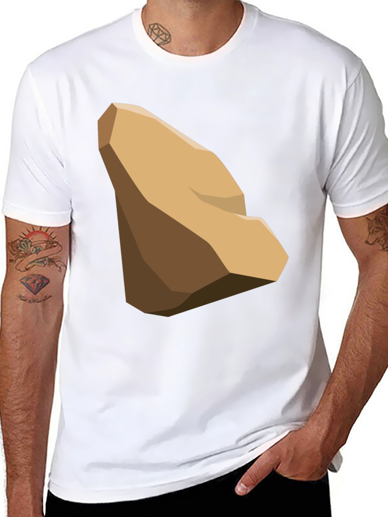 Rocky Style Black T-Shirt