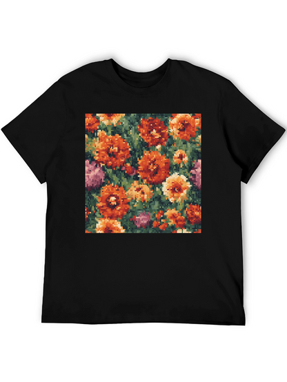 Pixel Floral T-Shirt
