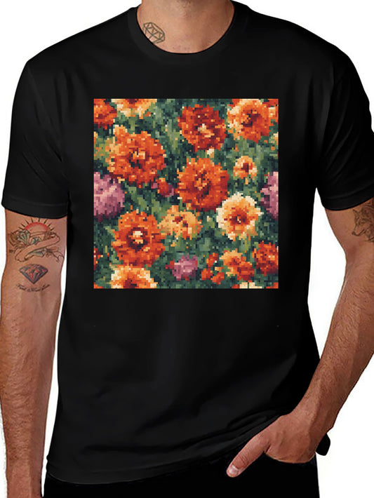 Pixel Floral T-Shirt