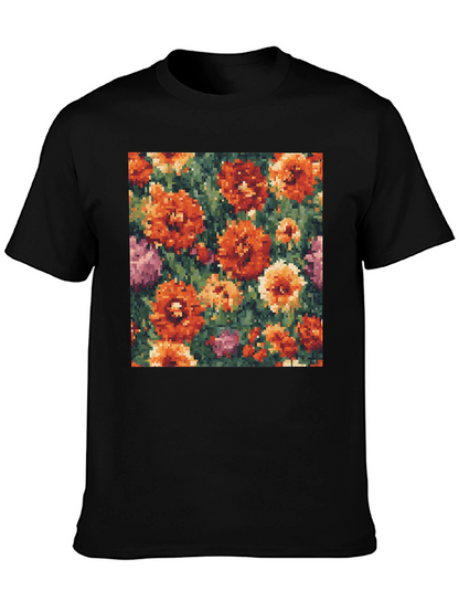 Pixel Floral T-Shirt