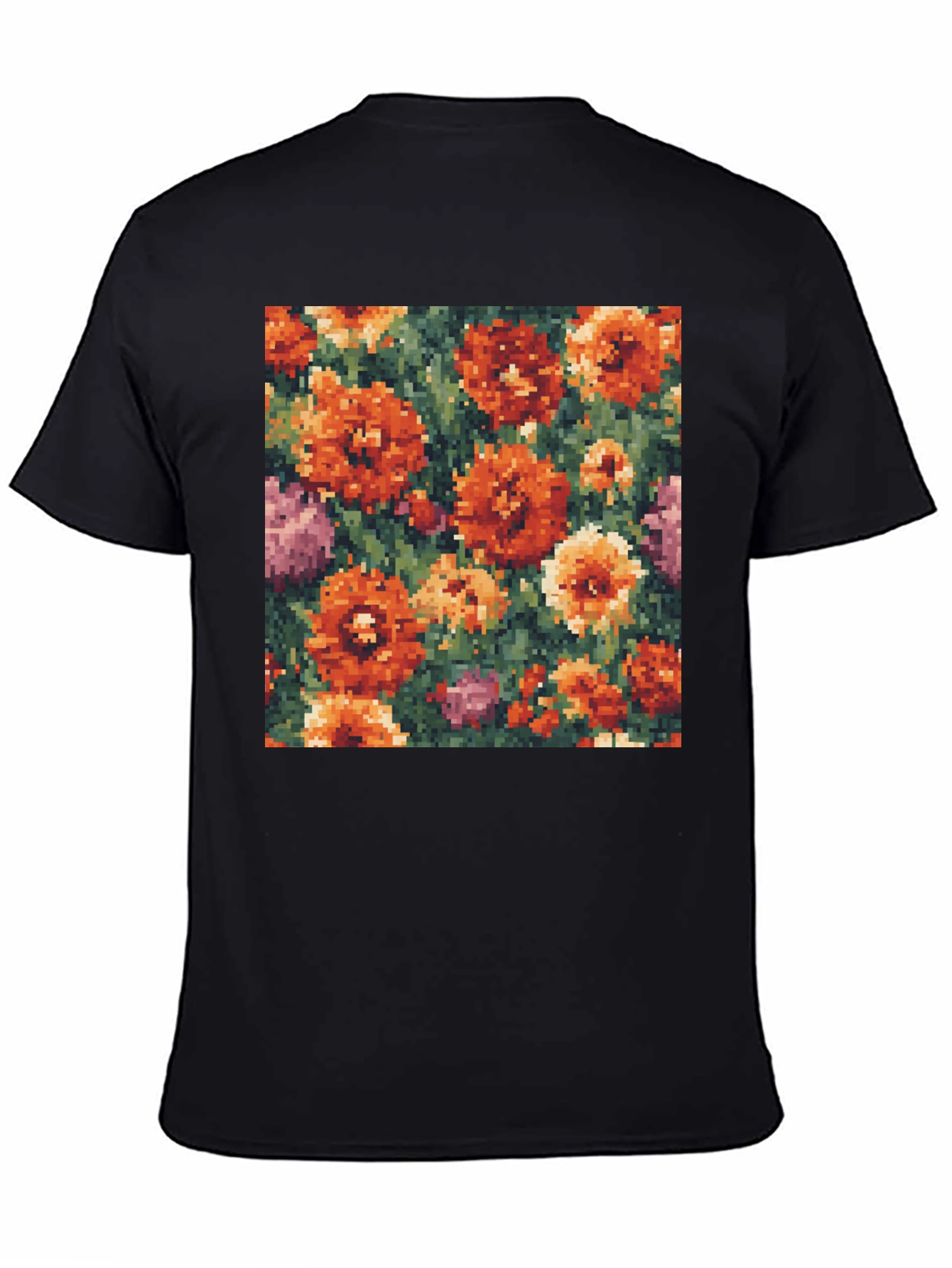 Pixel Floral T-Shirt
